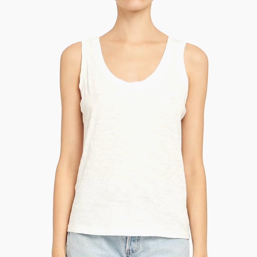 Theory Easy Tank Top in White